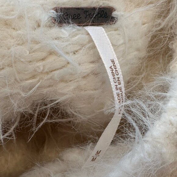 Free People Cream Cape Sweater - Picture 10 of 11